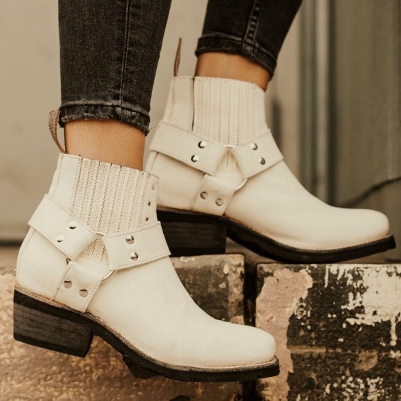 Freebird by Steven Shoes - Freebird Whiskey Harness Moto Boots